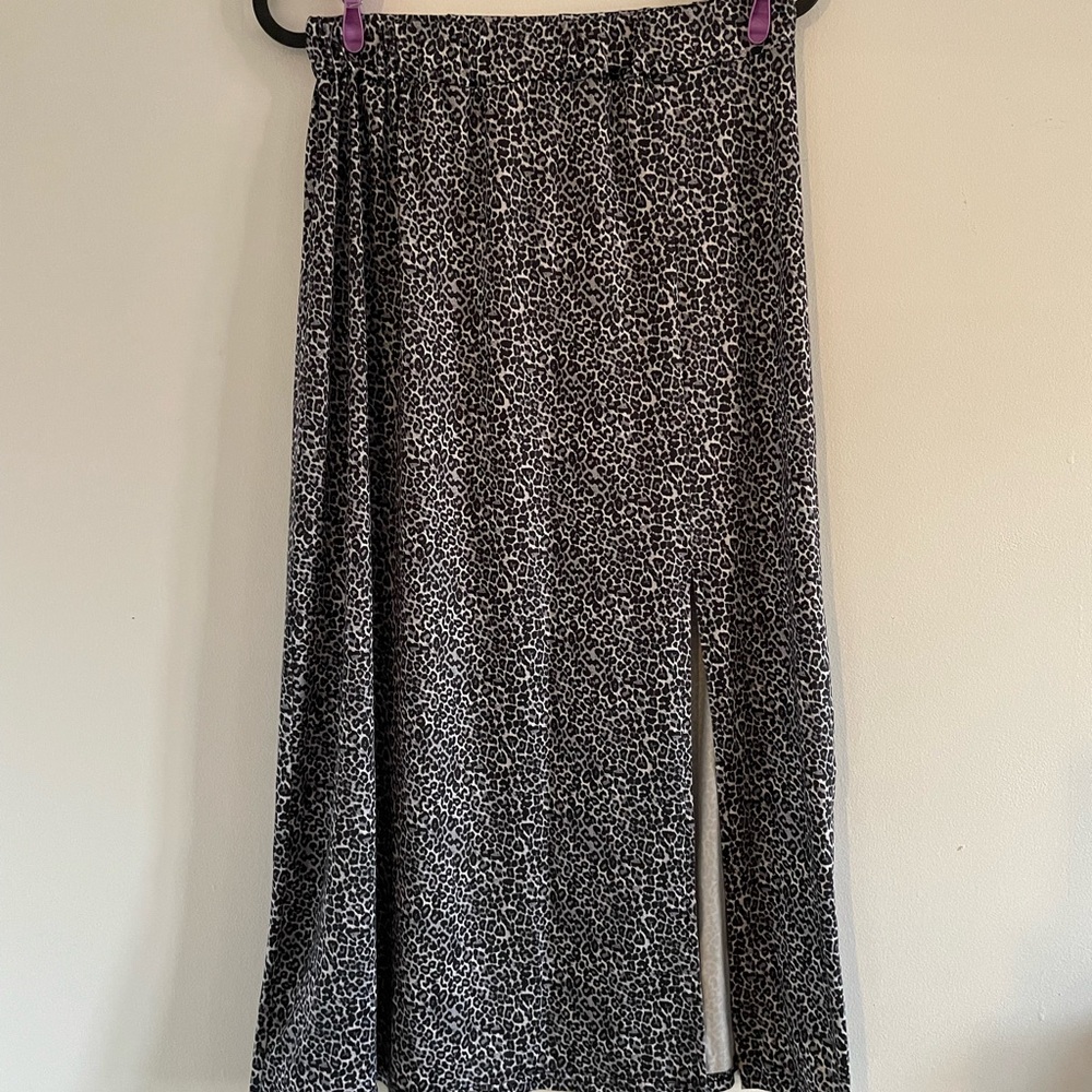 Leopard Print Women's Skirt